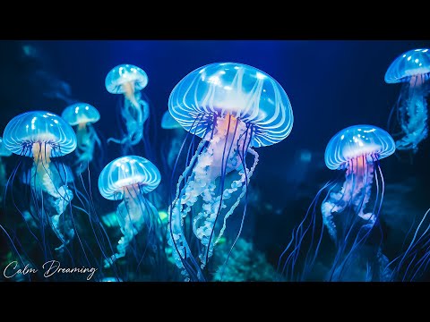 Jellyfish Aquarium โข Healing of Insomnia, Stress, Anxiety and Depression โข MELATONIN RELEASE #8