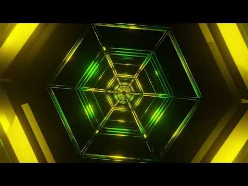 Hypnotic VJ LOOP NEON Tunnel Colorful Meshup Abstract Background Video 4k Cool Visuals Party Lights