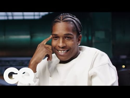 A$AP Rockyが自身の歴代ファッションを解説 | Style History | GQ JAPAN