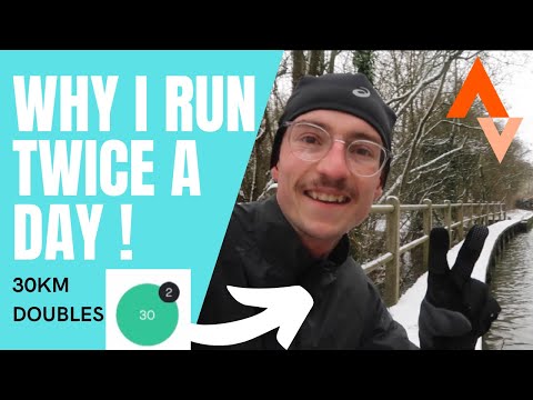 Why I Run TWICE a DAY! (Benefits Of DOUBLE RUN Days)