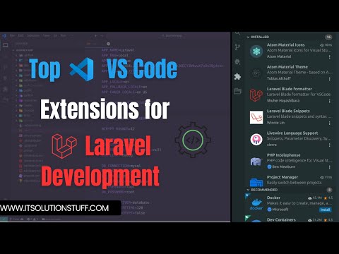 Top VS Code Extensions for Laravel Development