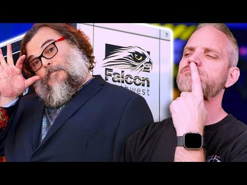 I got Jack Black's old PC case and built him a new PC!