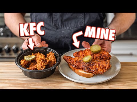 Making KFC Hot Chicken Tenders At Home | But Better