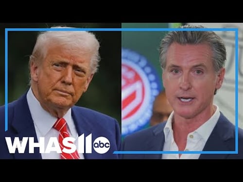 Tension escalates between President Donald Trump, Gov. Gavin Newsom