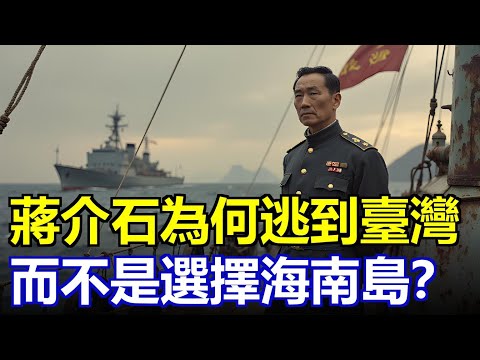 蔣介石為何敗退至臺灣,而不是選擇海南島?揭秘被教科書刪掉的三大致命真相:瓊崖縱隊竟是暗樁?日本留下的工廠成救命底牌?金門一戰前夜,他竟哭掉筷子!#蔣介石 #臺灣歷史 #海南島抉擇 #古寧頭戰役