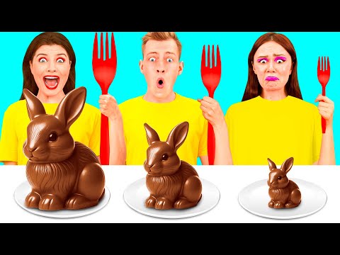 Большая, Средняя или Маленькая Тарелка Челлендж | Кухонные Лайфхаки и Рецепты от DuKoDu Challenge