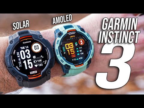 Garmin Instinct 3 Hands-On: EVERY New Feature Explained! (AMOLED?!)