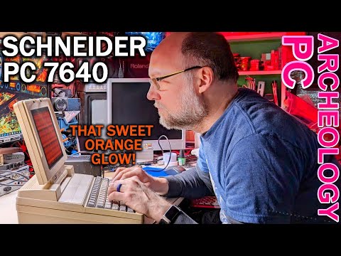PC Archeology: The plasma screen is probably the best thing about Schneider PC 7640