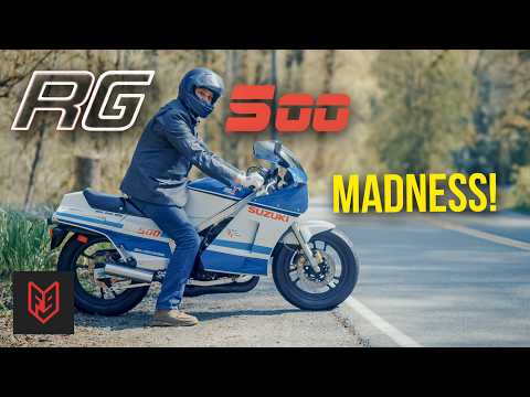 Suzuki RG500 - Raw Riding Sight and Sound