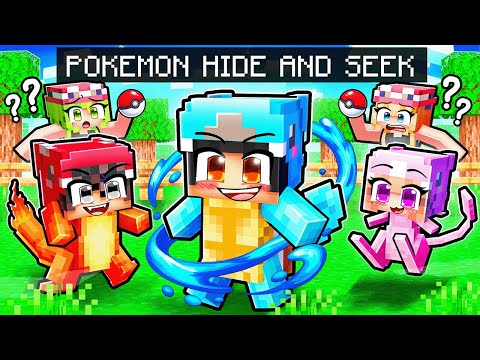 POKEMON HIDE AND SEEK In Minecraft!