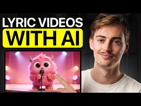 How to Make AI Music Videos From Suno AI Songs (AI Lyric Video Tutorial)
