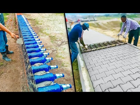 Befriedigende Videos von Arbeitern, die ihren Job perfekt machen