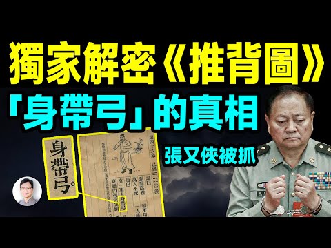 獨家解密《推背圖》,軍委副主席張又俠被抓,預言中帶來巨變「身帶弓」是誰?【文昭思緒飛揚514期】