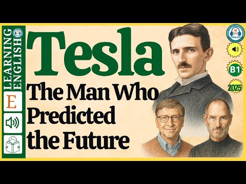 Tesla ⭐ learn english through stories (Graded Reader Level B1)