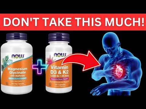 Don't Get This Wrong! The Right Dose Of Magnesium Glycinate, Vitamin D3 & k2.