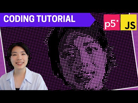 p5.js Coding Tutorial | ASCII Text Images and Videos!