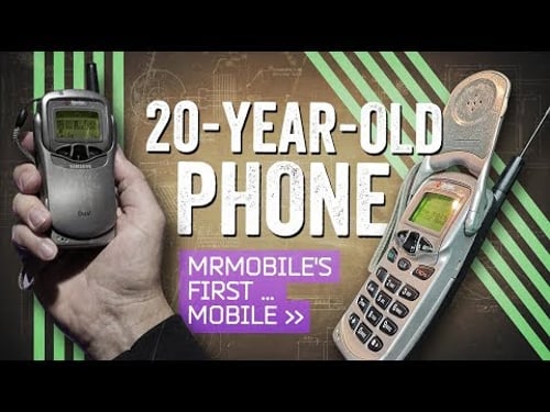 Retro Review: My First Mobile Phone!