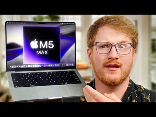 Apple’s M5 Max is literally unfair.