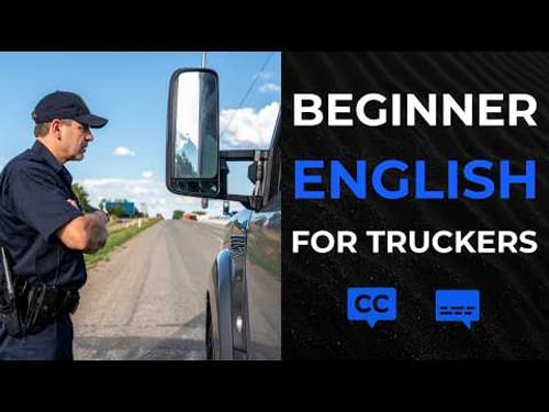 🚚 The TRUCK DRIVER English Vocabulary You Need!