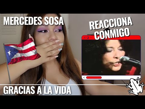 Mercedes Sosa- Gracias a la Vida ( Reacción / Opinión ) Tenemos que ser agradecidos por voces así🥺🎤💜