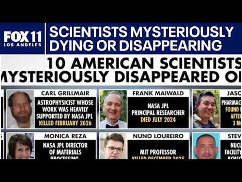 2 LA County scientists among 10 disappeared or dead