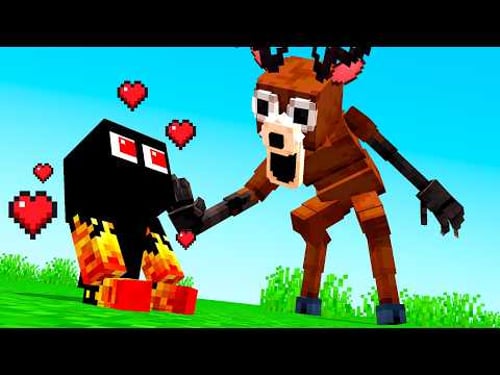 ADOTADO pelo 99 Noites na Floresta no Minecraft!