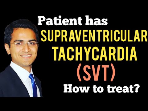 Supraventricular Tachycardia/Arrhythmia (SVT) Treatment, Vagal Maneuvers, ECG, Lecture USMLE/NCLEX