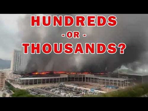 Massive BYD Fire: How Many EVs Burned?