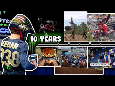 Haiden Deegan 10 Year Timeline | 50s to SMX Champion!