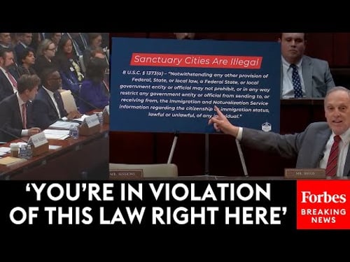 Andy Biggs Tells 'Sanctuary City' Mayors They Need To 'Start Realizing Your Criminal Culpability'