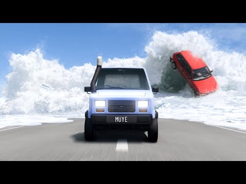 We Raced The Ocean In BeamNG
