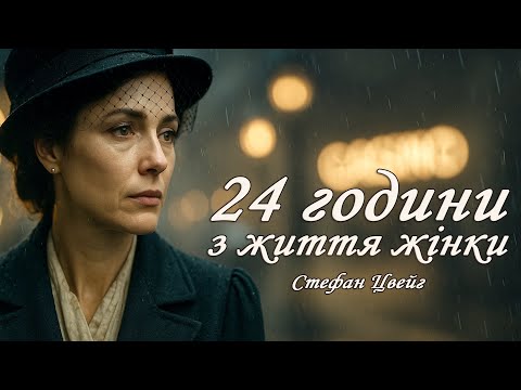 СТЕФАН ЦВЕЙГ - ДВАДЦЯТЬ ЧОТИРИ ГОДИНИ З ЖИТТЯ ЖІНКИ | Читає Ярослав Макєєв #аудіокнигиукраїнською