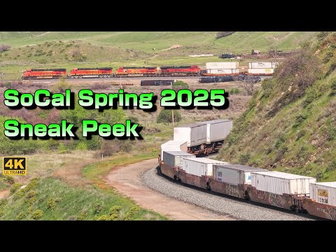 Southern California Spring: Tehachapi, Cajon & Trona Sneak Peek (4K) | March 2025