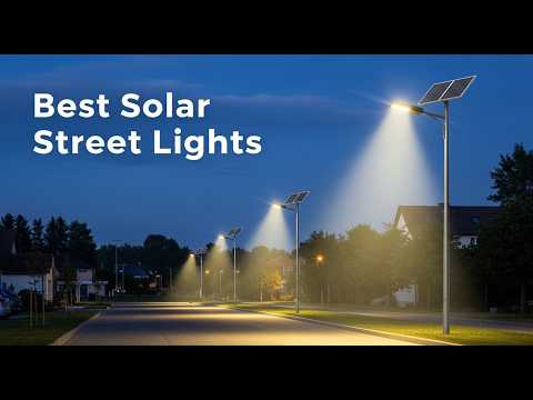 TOP 5 Best Solar Street Lights 2026 | Outdoor Solar Light