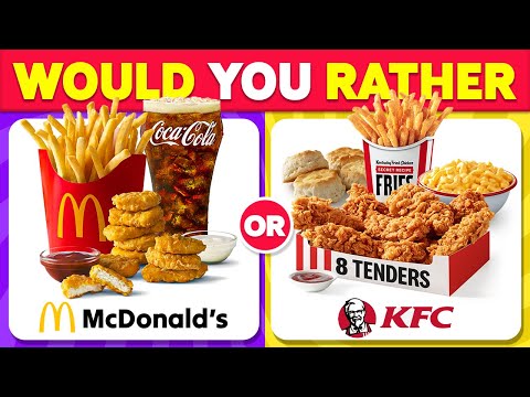 Would You Rather? Snacks & Junk Food Edition ππ | Food Quiz
