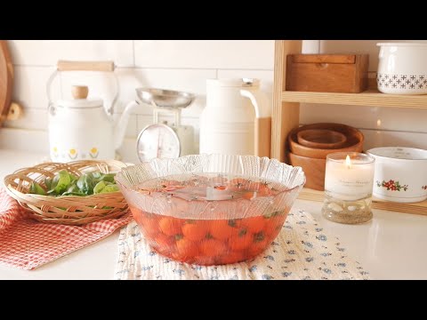 느려서 아름다운🌿나의 여름주방ㅣ소박하지만 풍족한 생활ㅣ꿈꾸는 베란다 정원