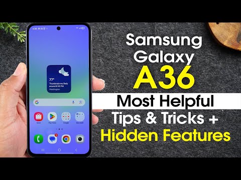 Samsung Galaxy A36 Tips and Tricks Hidden Features