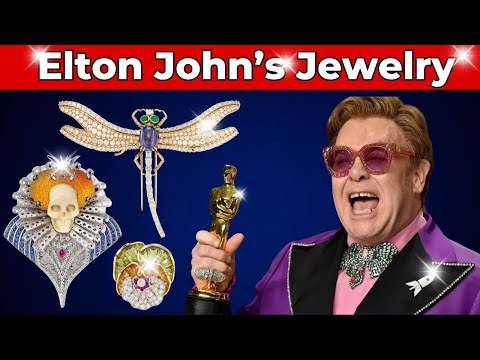 Elton John’s Jewelry Famous Jewelry and Sunglasses from Sir Elton John’s Vintage Treasure
