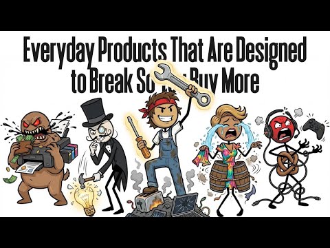 Everyday Products That Are Designed to Break So You Buy More
