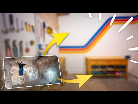 TIMELAPSE - JE RÉNOVE mon ATELIER DE RÊVE en 12MN