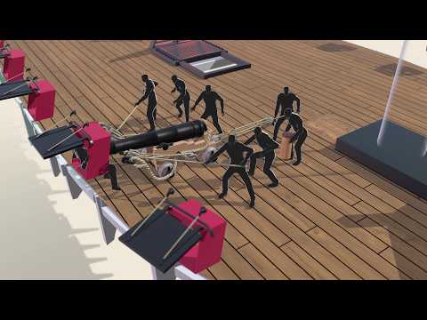 How an 18th Century Sailing Warship Works (HMS Victory)