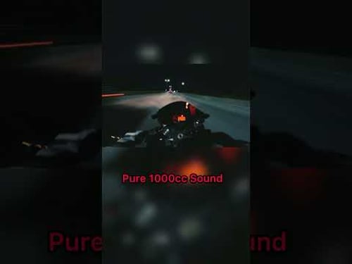 First night out on a 1000cc bike