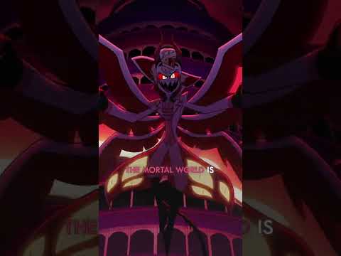 The serpent, the flame, and short KING! 😈 #HazbinHotelSeason2