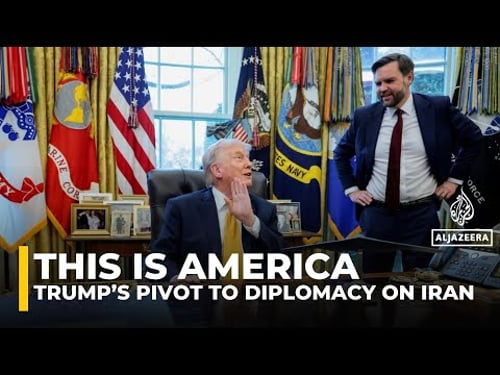 Trump pivots to diplomacy as Iran war pressure mounts at home | This is America