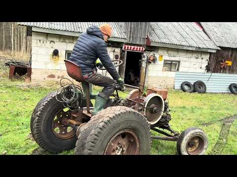 Тест-драйв 2 самодельного трактора MWM