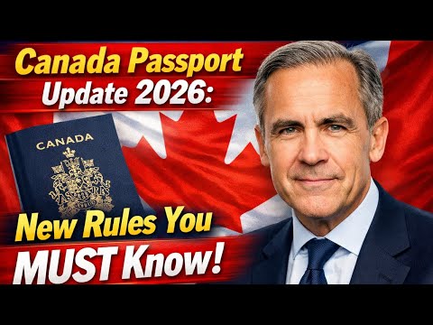 ✈️ Canada Passport Update 2026 – New Rules EVERY Traveler Must Know!