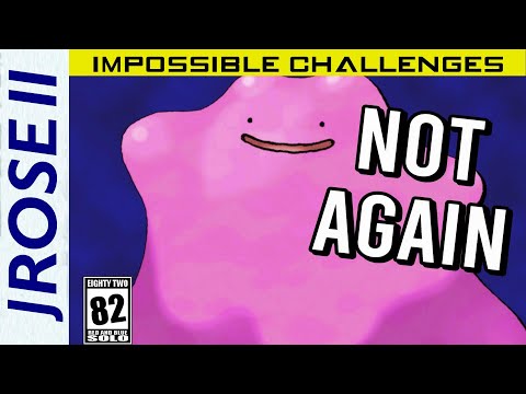 Can you beat Pokemon Red/Blue with just a Ditto?