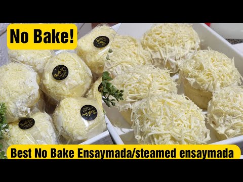 ‼️ No Bake Ensaymada‼️|Patok pang negosyo❗️Steamed ensaymada | Bake N Roll
