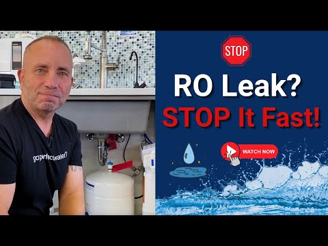 How to Turn Off a Leaking Reverse Osmosis