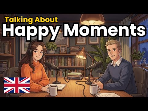 How to Talk About Your Happy Moments in English | English Conversation Practice